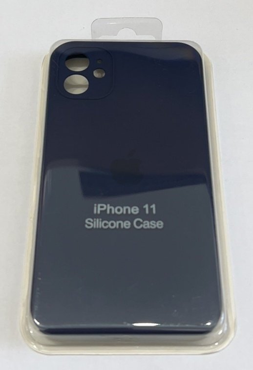 Чохол Silicone Case Copy Apple iPhone 11 Square Navy blue 17