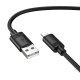 USB кабель HOCO X122 USB - Lightning, чорний