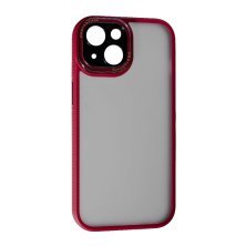 Чохол Metall Camera Touch Soft для Apple iPhone 14 Red