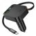 Автомобільний зарядний пристрій HOCO NZ18 PD 35W 2*TYPE-C + 1 USB QC 3.0 18W, чорний