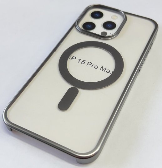 Чехол PS Case Apple iPhone 15 Pro Max Titanium Black