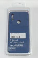 Чохол Silicone Case for Motorola E20 Navy Blue