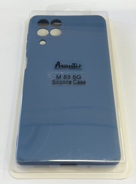 Avantis Full Silicone Case Samsung M53 5G Чорний