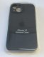 Чехол Silicone Case Copy Apple iPhone 15 Square Dark Grey