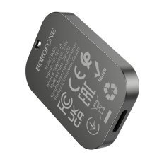 Бездротовий зарядний пристрій BOROFONE BQ25 для годинника Apple з TYPE-C роз'ємом стальний