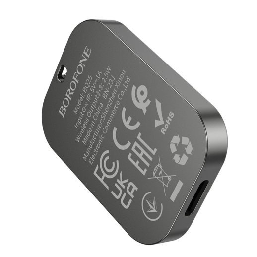 Бездротовий зарядний пристрій BOROFONE BQ25 для годинника Apple з TYPE-C роз'ємом стальний