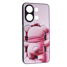 Накладка Fashion Mix для Xiaomi Redmi Note 13 (4G) Pink Bear