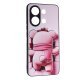 Накладка Fashion Mix для Xiaomi Redmi Note 13 (4G) Pink Bear