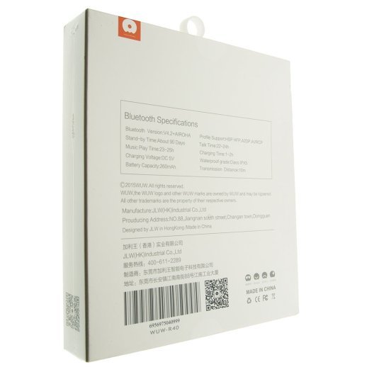 Бездротові навушники WUW R40 Wireless Bluetooth headset