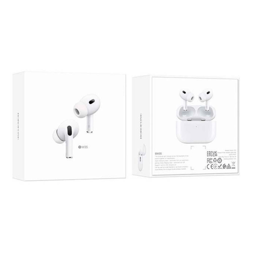 Блютуз Стерео Гарнітура Borofone BW35 Белый