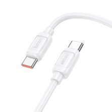 USB-C кабель HOCO X115 Type-C - Type-C 240W, 1 метр, білий