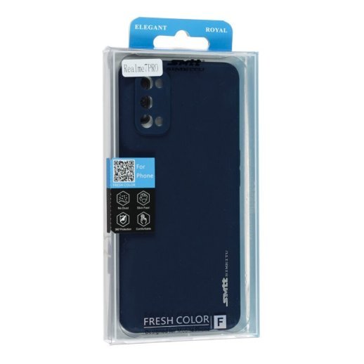 Резинка SMTT для Realme 7 Pro Blue