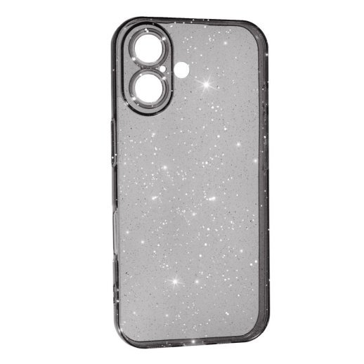 Силікон Clear Shine для Apple iPhone 16 Black