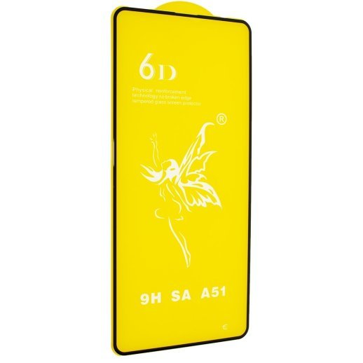 Захисне скло 6D PREMIUM SAMSUNG A52 | A53 | S20 FE ЧОРНИЙ