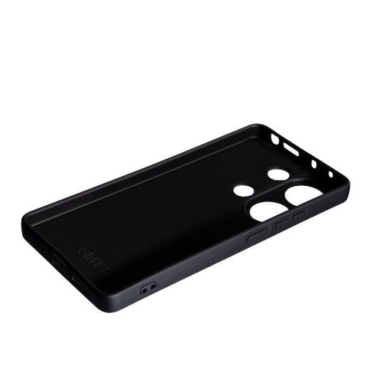 Силікон Case SMTT (AA) для Xiaomi Redmi Note 13 Pro (4G) /Poco M6 Pro (4G) Black