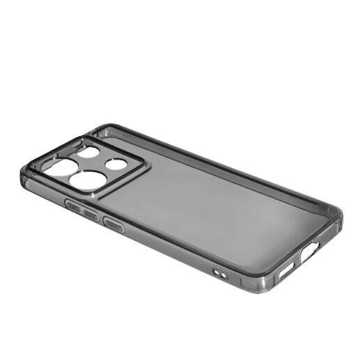 Силікон Space Grey для Xiaomi Redmi Note 13 Pro (5G) / Poco X6 Transparent