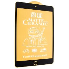 CERAMICS FILM 9D МАТОВЕ APPLE IPAD MINI 5 7.9" (2019) ЧОРНИЙ