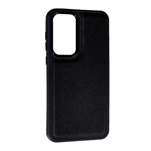 Накладка Leather Case для Samsung A55 Black