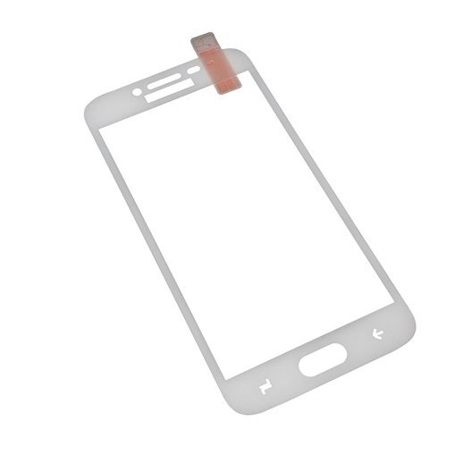 Скло FULL SCREEN SAMSUNG J250 Galaxy J2 2018 БІЛИЙ