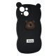 Силікон Hello Bear для Apple iPhone 15 Black