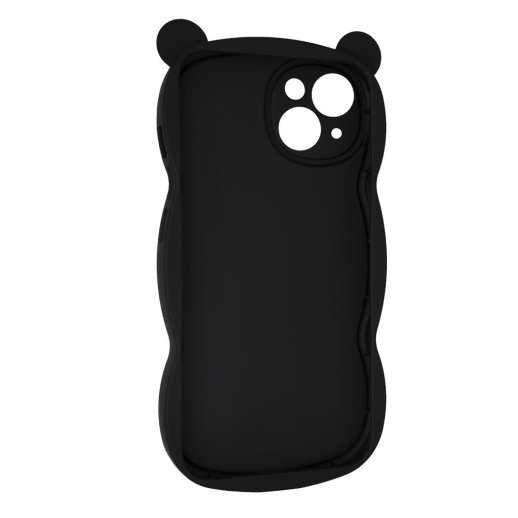Силікон Hello Bear для Apple iPhone 15 Black