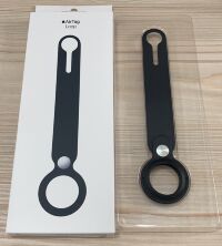 Airtag Silicone Loop Black
