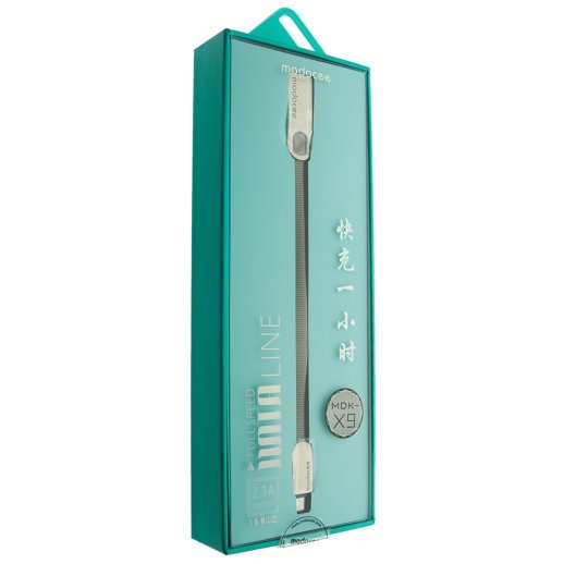 Кабель USB MODOCEE MDK-X9 MICRO USB 0,15 МЕТРА 2.1A