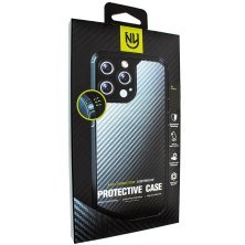 Силіконова протиударна карбонова накладка APPLE IPHONE 12 PRO MAX 6,7"