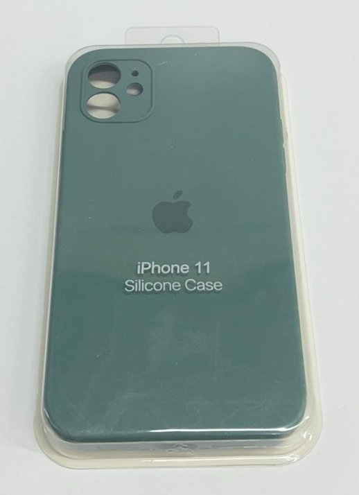 Чохол Silicone Case Copy Apple iPhone 11 Square Blue 11 ( Голубой)