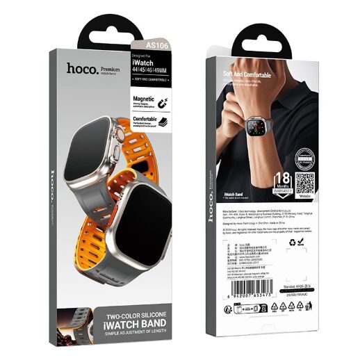 Ремінець Hoco AS106 для Apple Watch 42мм | 44мм | 45мм | 49мм