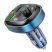 FM Модулятор BOROFONE BC47 з підтримкою швидкого заряджання QC3.0  Bluetooth / гучномовець СИНІЙ