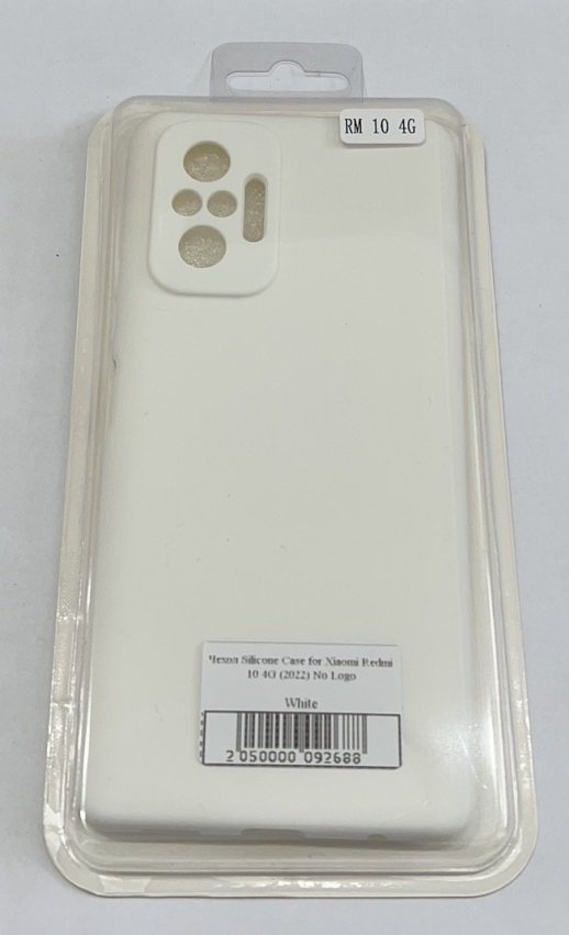 Чохол Silicone Case for Xiaomi Redmi 10 4G (2022) No Logo Black