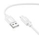 USB кабель HOCO X122 USB - micro USB, білий