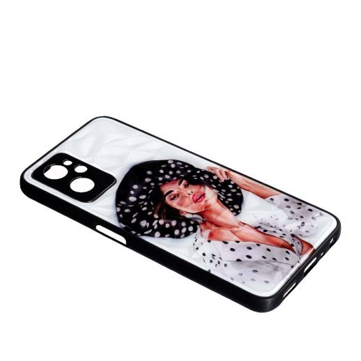 Чохол Prisma Ladies New для Realme 9 i Girl in a hat