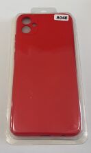 Чохол Silicone Case for Samsung A04E (A042F) No Logo Red