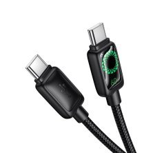 USB-C кабель HOCO U146 Type-C - Type-C, 60 Вт, 1,2 м, чорний