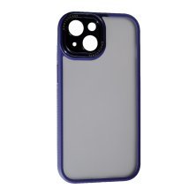 Чохол Metall Camera Touch Soft для Apple iPhone 14 Violet