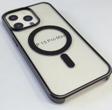 Чехол PS Case Apple iPhone 15 Pro Max Titanium Silver
