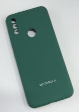 Чохол Silicone Case for Motorola E20 Dark Green