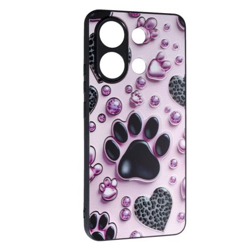 Накладка Fashion Mix для Xiaomi Redmi Note 13 (4G) Pink Paws