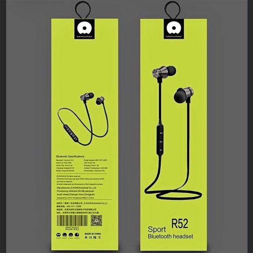 Бездротові навушники WUW R52 Wireless Bluetooth headset
