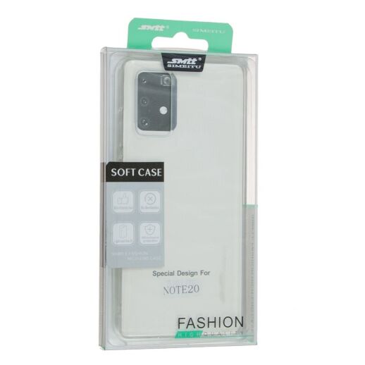 Силікон TPU SMTT для Samsung Note 20 Transparent