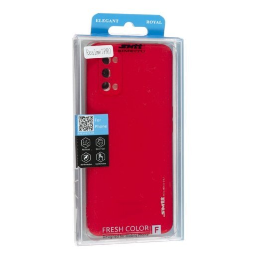 Резинка SMTT для Realme 7 Pro Red