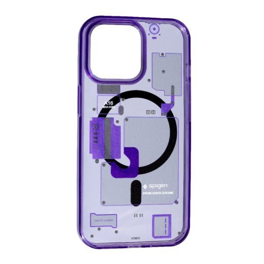 Накладка Spigen MagSafe Diagram для Apple iPhone 14 Pro Violet