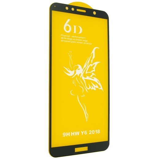 Захисне скло 6D PREMIUM HUAWEI Y6 | Y6 PRIME 2018