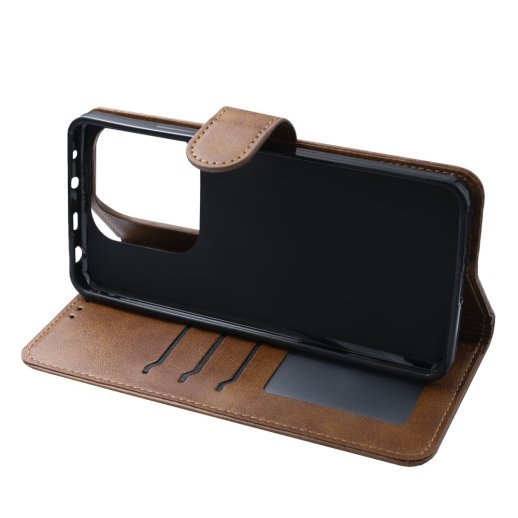 Flip Cover "Business" для Xiaomi Redmi Note 14 (4G) (UA/EUROPE) Brown