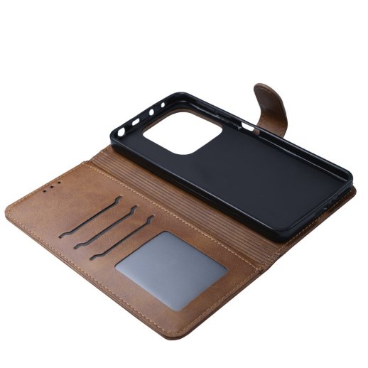 Flip Cover "Business" для Xiaomi Redmi Note 14 (4G) (UA/EUROPE) Brown