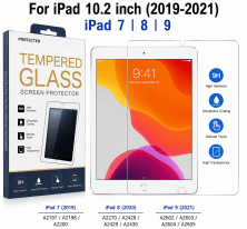 Захисне скло ДЛЯ ПЛАНШЕТУ IPAD 7 | 8 | 9 10.2" (2019-2021) тех.пак.