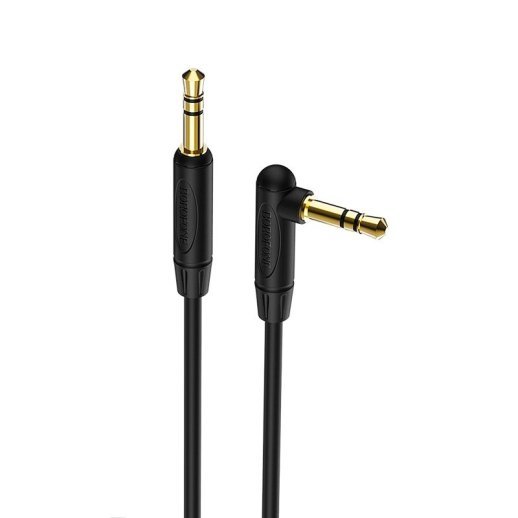 Кабель BOROFONE BL4 AUX jack 3.5 мм - jack 3.5 мм 2МЕТРИ ЧОРНИЙ