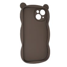 Силікон Hello Bear для Apple iPhone 15 Brown
